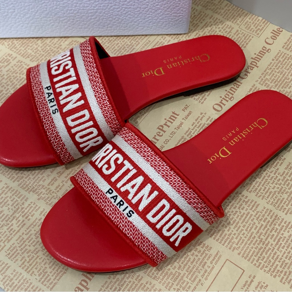 Dior Women’s Red Sandals